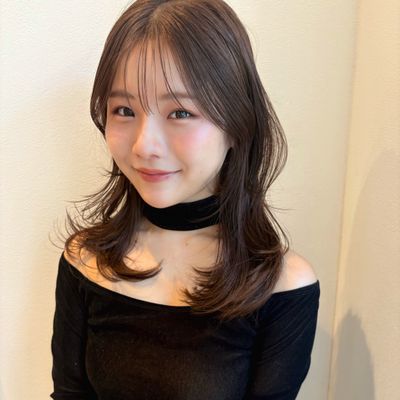 ◎人気no.1 ◎カット+ 透明感カラー+髪質改善トリートメント
