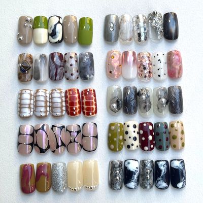 【定額|ニュアンス】一癖あり◎大人可愛いニュアンスデザイン