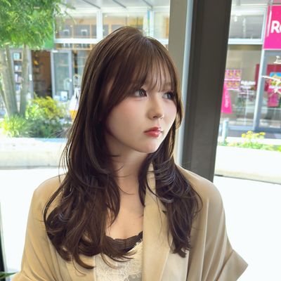 【顔出しモデル様限定】レイヤーカット➕透明感カラー［19:00〜のみご案内可能］