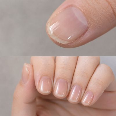 【自爪補強】二枚爪・割れやすい方に◎艶々クリアネイル｜オフ込 