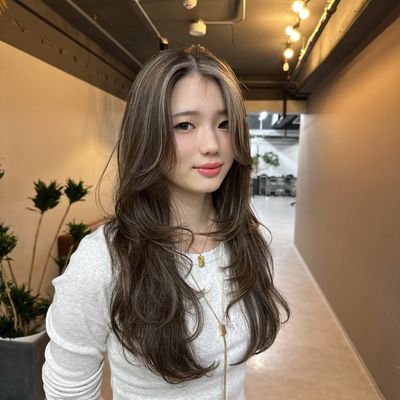 カット+カラー+ハイライト+オージュアトリートメント