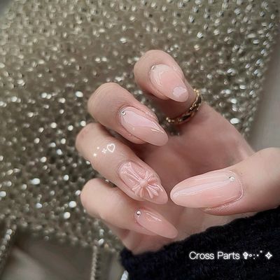 シンプルワンカラーネイル🎀